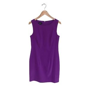 Alyx Dress Women's Size 6 US Purple Grape Mini‎ Sheath Sleeveless High Neck